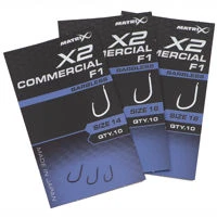 Matrix X2 Commercial F1 Barbless Spade End Hooks